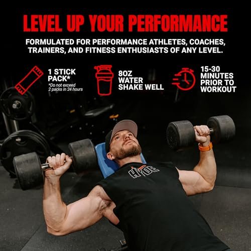 ProSupps Mr. Hyde Signature Pre Workout Drink Mix – Leistung, Energie & Ausdauer mit Kreatin, Beta-Alanin & Koffein – Saubere Gym-Ergänzung für Männer & Frauen (Blue Razz, 12 Portionen zum Mitnehmen)