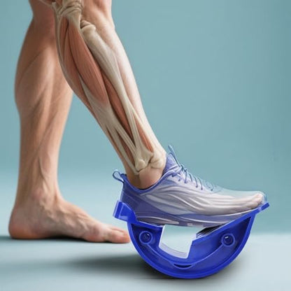 Stentec Wadenstrecker, Fußstrecker zur Linderung von Plantarfasziitis, Fußwippen-Massagegerät, effektives Bein-Oberschenkel-Waden-Dehnen für das Heimtraining