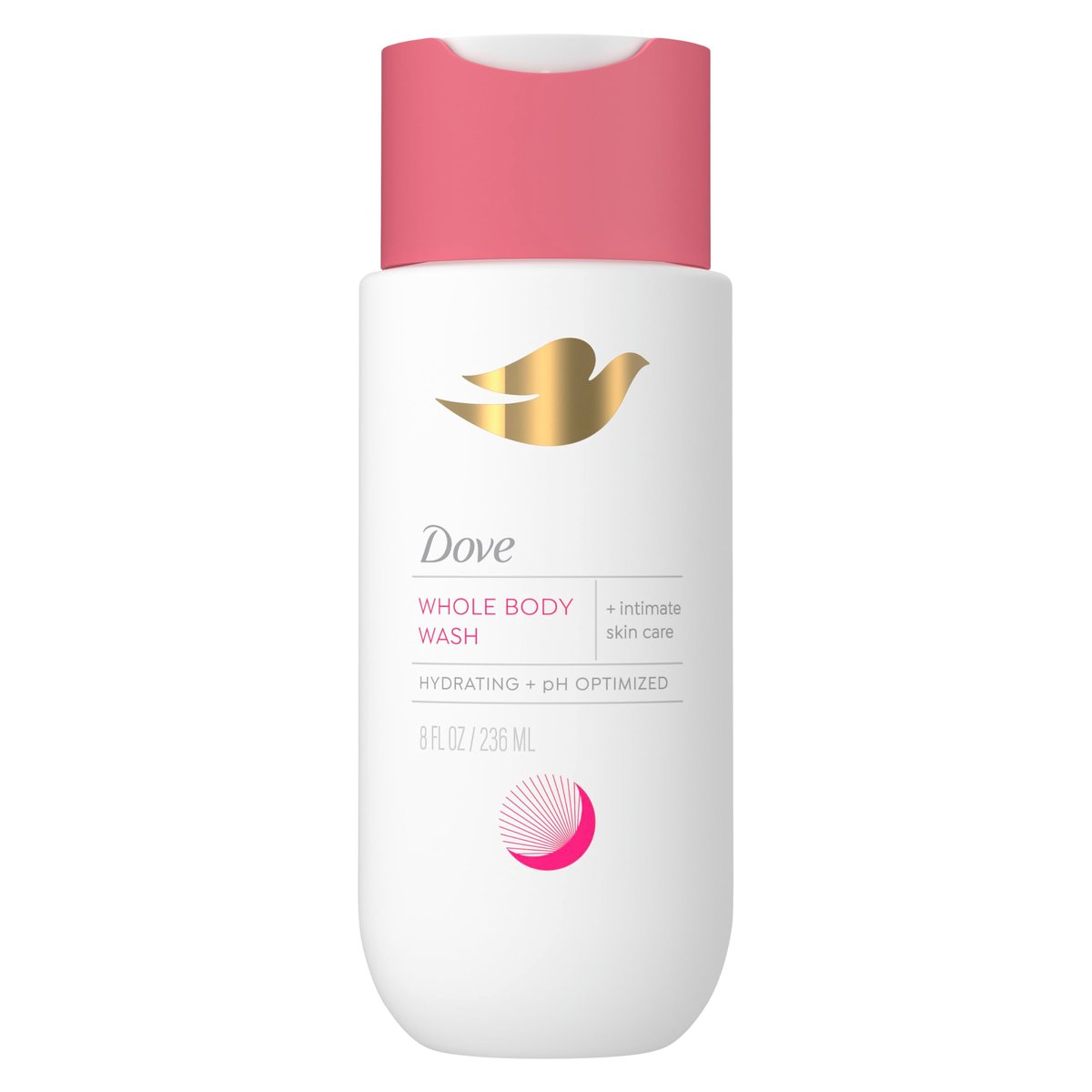 Dove Intimwaschgel für Frauen – Gynäkologisch getestet, unparfümiert, feuchtigkeitsspendend, pH-optimiert, für empfindliche Haut, 237 ml