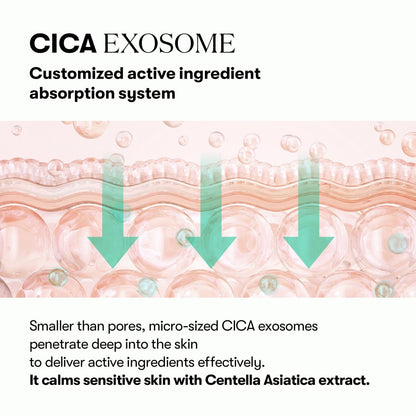 VT COSMETICS PDRN Cica Exosome Ampulle – Festigendes Serum mit Peptid & Ceramid für Anti-Aging, Faltenpflege, Volumen, Feuchtigkeit & strahlenden Glanz – für alle Hauttypen (30 ml)
