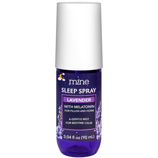 Lavendel Schlafspray mit Melatonin – Entspannendes Kissen Spray für Erwachsene, Geschenk für Väter, Teenager und Frauen