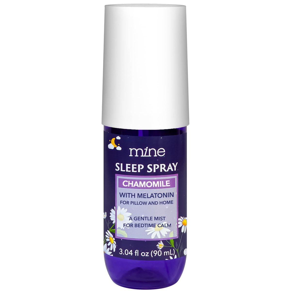 Kamilleninspiriertes Lavendel-Schlafspray mit Melatonin – Entspannendes Geschenk für Väter – Natürliches Kissen-Spray für besseren Schlaf mit Lavendel & Zedernholz, Geschenk für Teenager-Mädchen und Frauen