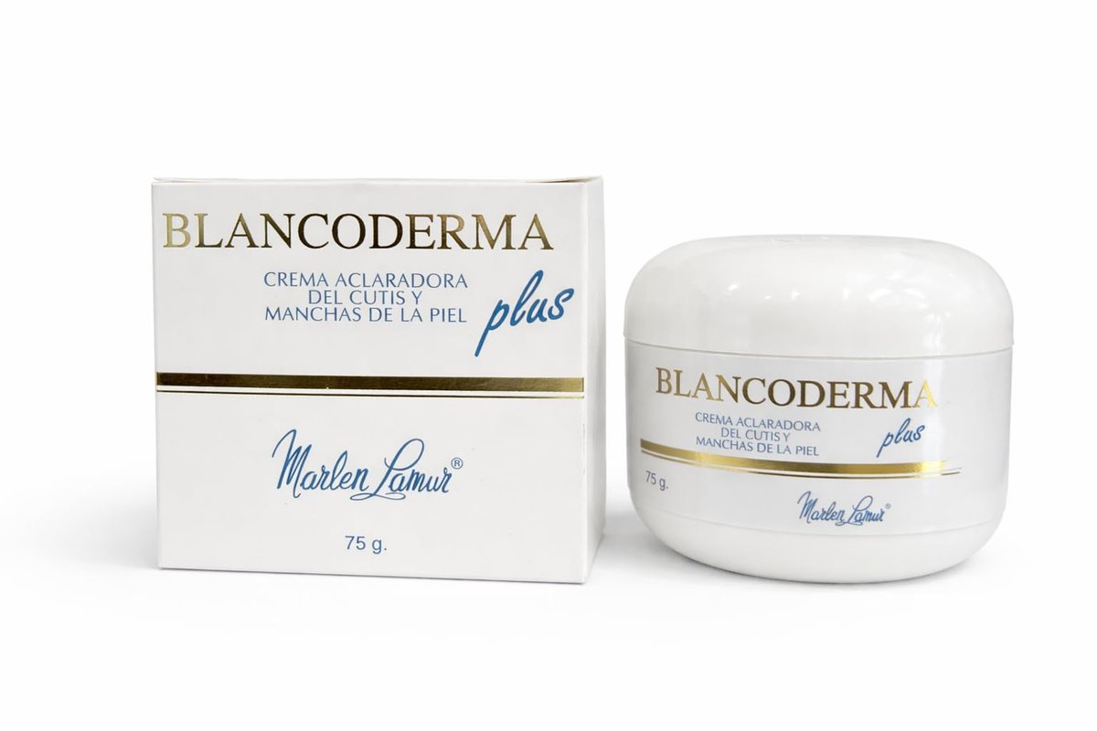 Cream Blancoderma Plus Whitening für Haut und dunkle Flecken Marlen Lamur 75 g