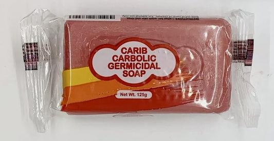 Kendel Carib Carbolic Antiseptische Seife – Natürlich duftende rote Seife, desodorierend & Keimschutz – Antibakterielle Seife für die Hautpflege, 3,5 oz (100 g)
