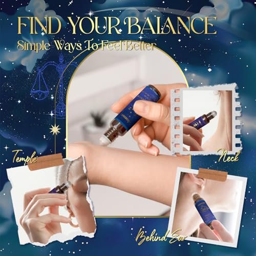 ARVIDSSON Ätherische Öle Roll-On Set – Natürliche Selbstpflege-Blends für Frauen – Geschenkset mit 6 Aromatherapieölen: Sweet Dream, Unwind, Breathe, Balance, Focus, Happy – Rollerflaschen für Körper und Massage
