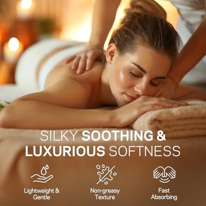 AMOADO Massageöl für Massagetherapie, 10,5 Unzen – Arnikaöl, Anti-Cellulite, Eukalyptus- und Lavendelöl, Schmerzlinderung & Spa-Entspannung, Geschenkset