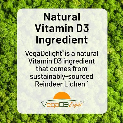 NatureWise Veganes Vitamin D3 + K2 mit Bio-Kokos-MCT-Öl – Natürliches D3 5000 IE + Natürliches K2 100 μg – Hochabsorbierender Knochenunterstützung – Soja- & glutenfrei – Hergestellt in den USA – 30 Softgels [30-Tage-Vorrat]