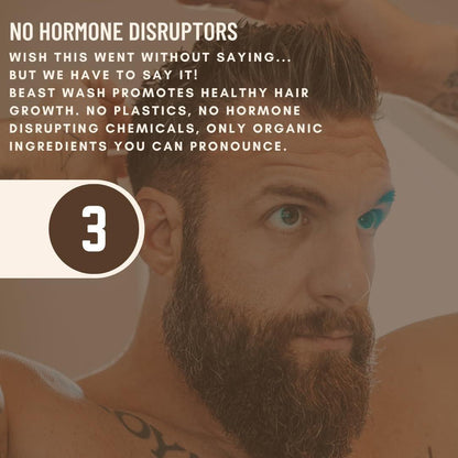 Johnny Slicks Shampoo – Feuchtigkeit & Volumen mit Bio-Ölen & natürlicher Reinigung – Rizinusöl, Aloe Vera, Jojoba – 8 oz