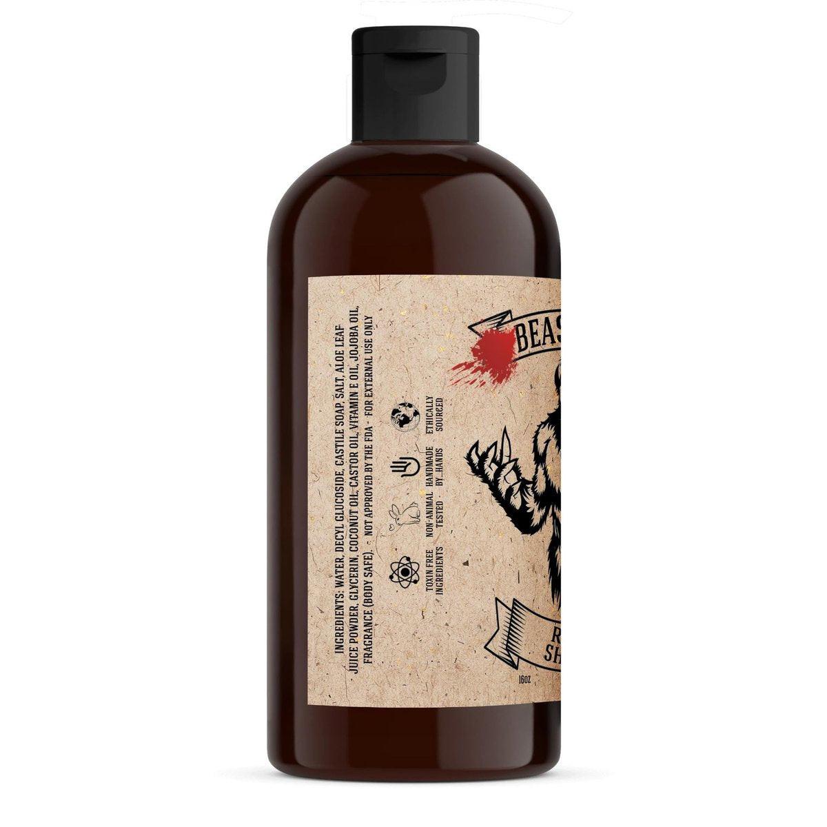 Johnny Slicks Shampoo – Feuchtigkeit & Volumen mit Bio-Ölen & natürlicher Reinigung – Rizinusöl, Aloe Vera, Jojoba – 8 oz