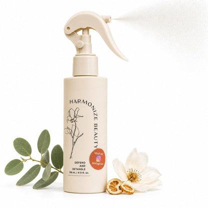 Harmonize Beauty Leave-In Conditioner - 3-in-1 Entwirrer & Hitzeschutzspray - Sulfatfrei - Leicht für alle Haartypen - Frizz-Kontrolle - Schützt & Hydratisiert ohne Rückstände - 145 ml