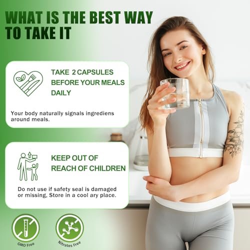 Advanced BHB Kapseln – Unterstützt natürliches Gewichtsmanagement, vegan, glutenfrei, non-GMO, 60 Kapseln