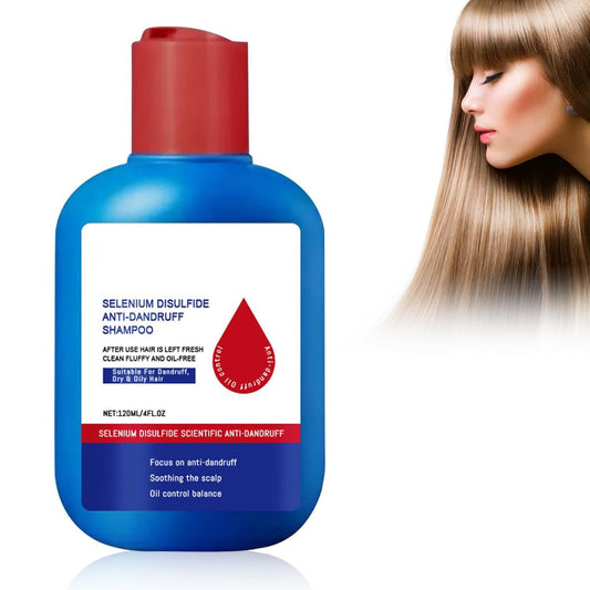 CLYXQP Anti-Schuppen Shampoo, ölkontrollierende Formel für Männer und Frauen, 120 ml