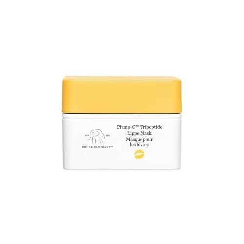 Drunk Elephant Plump-C Tripeptide Lippe Mask – 20 g / 0,7 oz – Klinische Clean Skincare – Tierversuchsfrei – Ohne ätherische Öle, Silikone und Duftstoffe