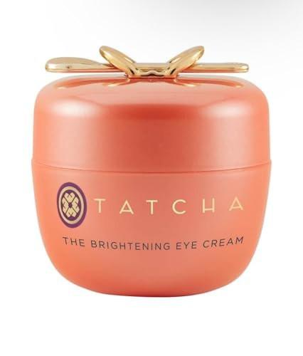 TATCHA The Brightening Eye Cream – Aufhellende Augencreme mit Vitamin C gegen dunkle Augenringe & für eine straffe Augenpartie, 15 ml