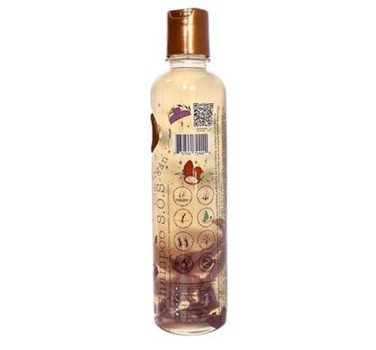 RITUAL BOTANICO Onion Shampoo mit Zwiebel- und Arganöl – Ultrareparierendes S.O.S. Shampoo für beschleunigtes Haarwachstum, mehr Fülle, Glanz und Geschmeidigkeit – 400 ml