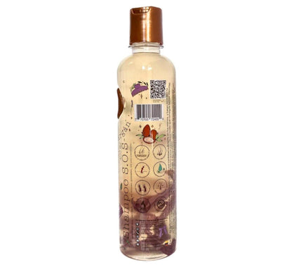 RITUAL BOTANICO Onion Shampoo mit Zwiebel- und Arganöl – Ultrareparierendes S.O.S. Shampoo für beschleunigtes Haarwachstum, mehr Fülle, Glanz und Geschmeidigkeit – 400 ml