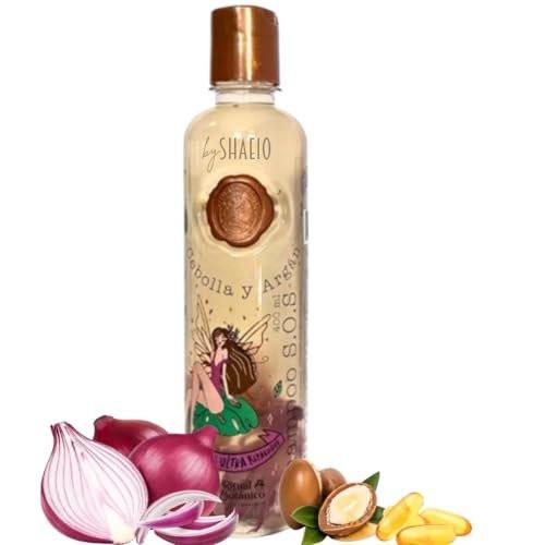 RITUAL BOTANICO Onion Shampoo mit Zwiebel- und Arganöl – Ultrareparierendes S.O.S. Shampoo für beschleunigtes Haarwachstum, mehr Fülle, Glanz und Geschmeidigkeit – 400 ml