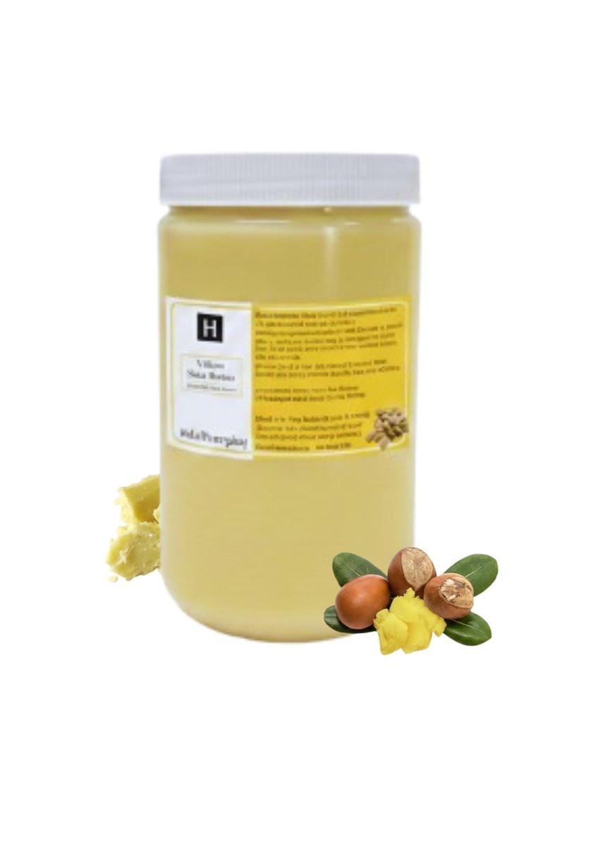 HalalEveryDay Gelbe Shea Butter aus Ghana – Roh, Unraffiniert, 100% Rein, Natürlicher Feuchtigkeitsspender für Haut & Haar, 680 g