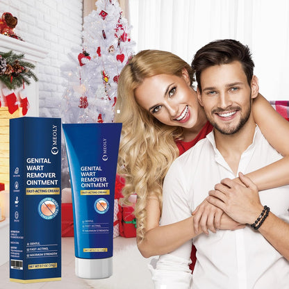 MEOLY Genital Warzen Entferner Creme – Schnell wirkende Salicylsäure Creme für Männer und Frauen
