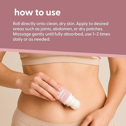 M3 Naturals Bio-Kaltgepresstes Rizinusöl Roll-On – Hexanfrei, USDA Bio, 89 ml – Pflegendes Treatment für Haare, Haut & Augenbrauen – Saubere Anwendung