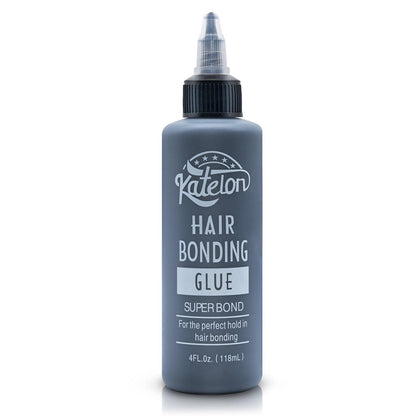 House West Haar-Kleber für Quick Weave 4oz - Professioneller Haar-Bonding-Kleber für Perücken & Haarverlängerungen | Starker Halt, wasserfest & schonende Formel | Einfache Anwendung mit Präzisionsdüse 118ml Schwarz