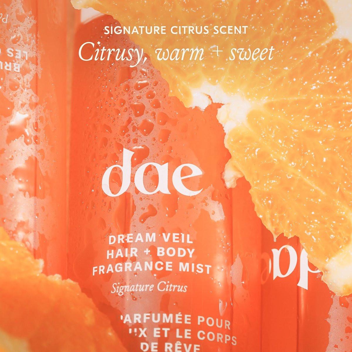 DAE Hair Dream Veil Haar- und Körperduftnebel im Signature Citrus Duft (80 ml)