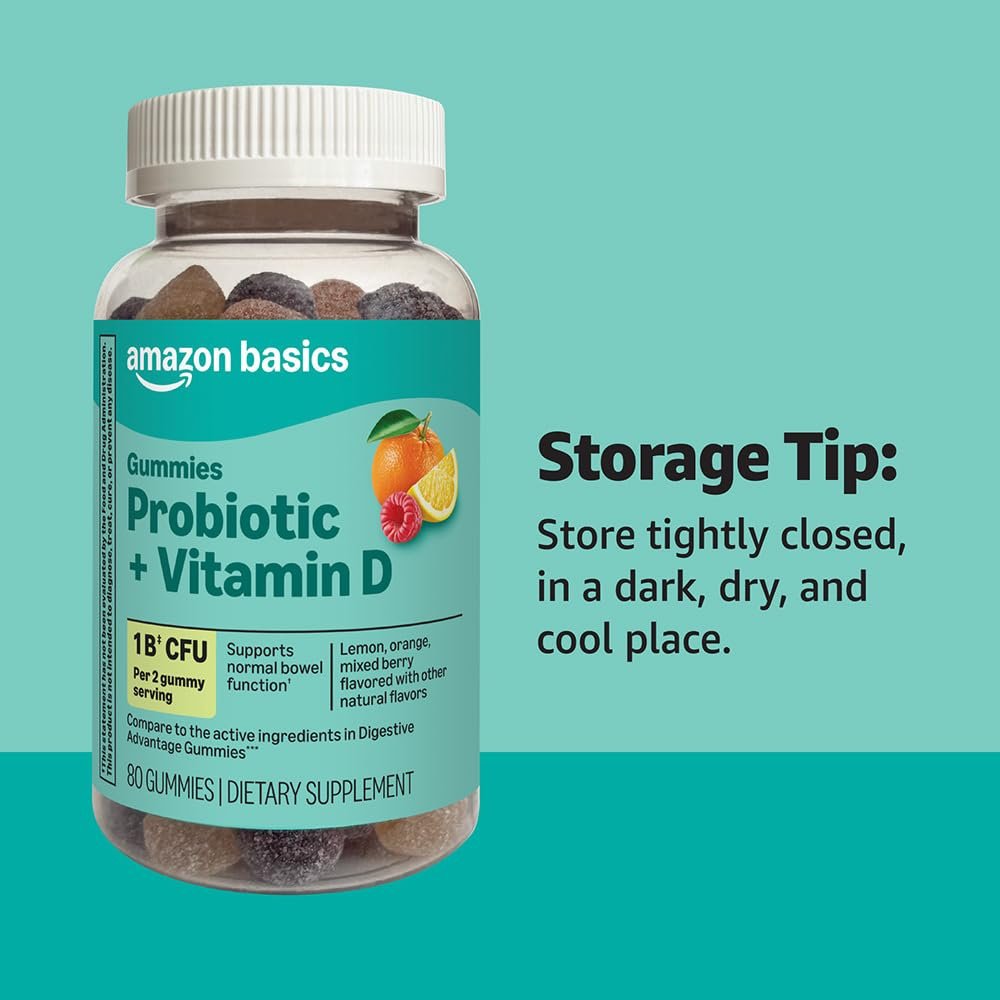 Probiotikum mit Vitamin D Gummibärchen – 80 Stück
