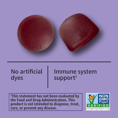 Elderberry 50 mg Gummis für Erwachsene, 120 Stück
