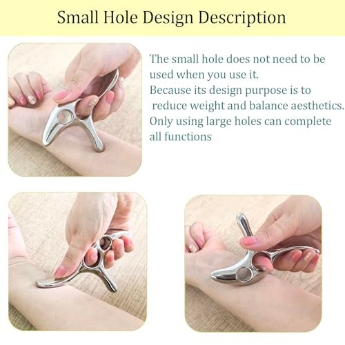 BYYDDIY Gua Sha Trigger Point Massage Tool – Daumenschutz, Tiefengewebsmassage, Muskel Scraper (T)