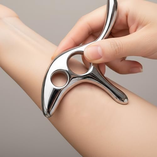 BYYDDIY Gua Sha Trigger Point Massage Tool – Daumenschutz, Tiefengewebsmassage, Muskel Scraper (T)