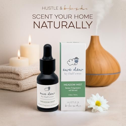 Hustle & Blush ätherisches Öl für Trocknerbälle, 15ml Meadow Mist, natürlicher Duft für Wäsche, langanhaltend frisch, ideal für Diffuser, Kerzenherstellung, DIY