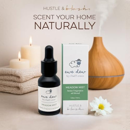 Hustle & Blush ätherisches Öl für Trocknerbälle, 15ml Meadow Mist, natürlicher Duft für Wäsche, langanhaltend frisch, ideal für Diffuser, Kerzenherstellung, DIY