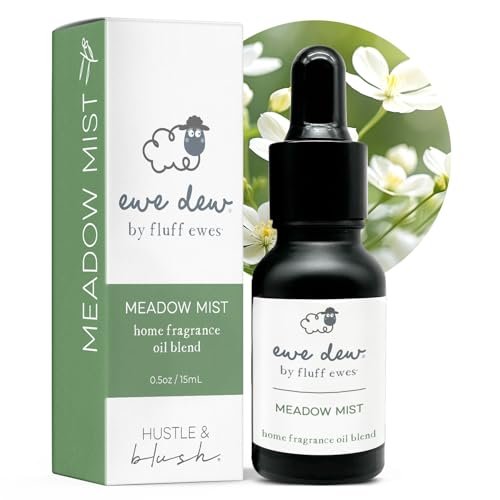 Hustle & Blush ätherisches Öl für Trocknerbälle, 15ml Meadow Mist, natürlicher Duft für Wäsche, langanhaltend frisch, ideal für Diffuser, Kerzenherstellung, DIY