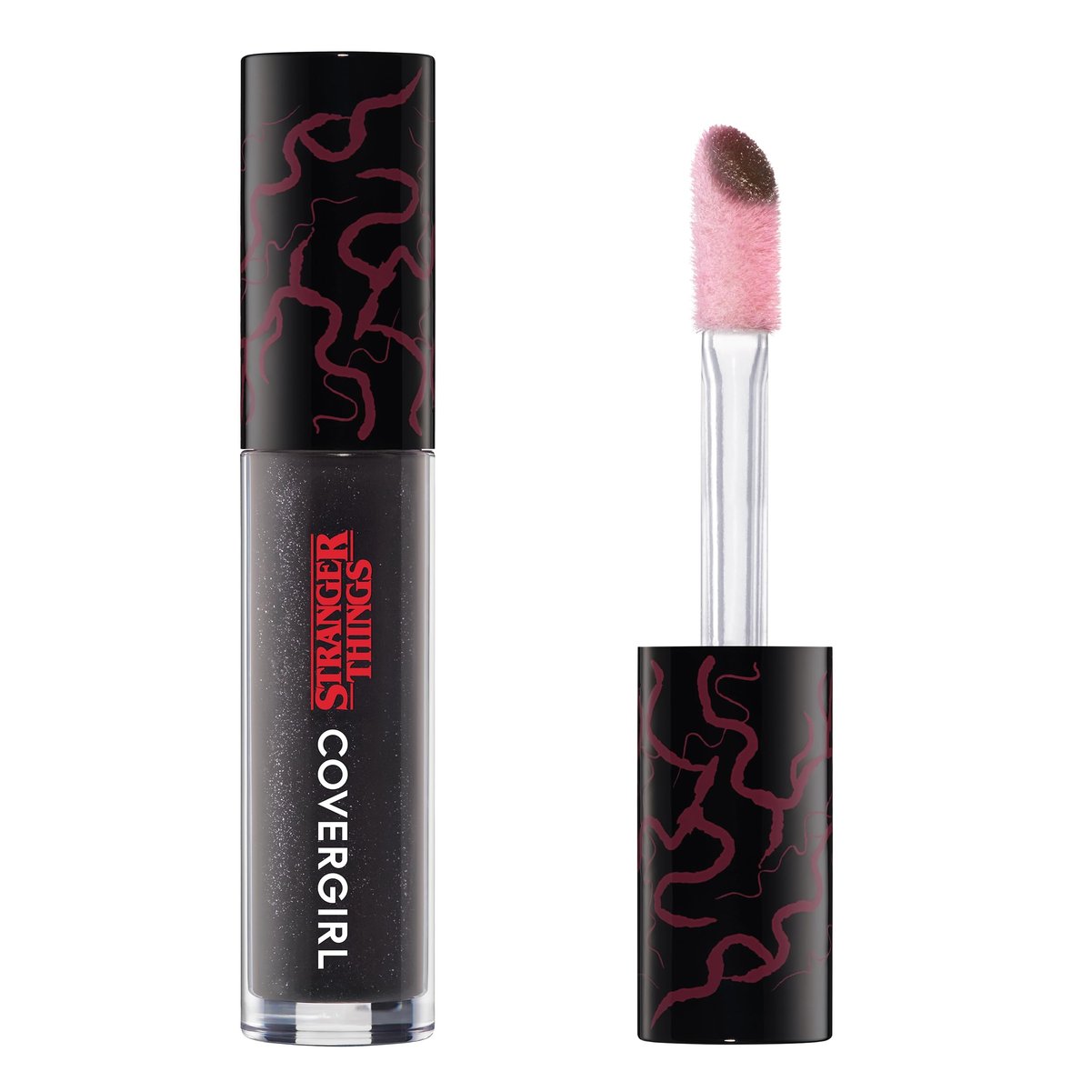 COVERGIRL x STRANGER THINGS The Bite PH Transforming Lip Gloss - 120 Mouthbreather (Schwarz zu PH Pink)