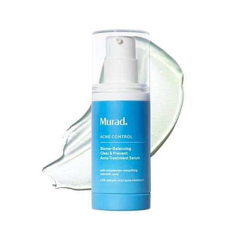 Murad Biome-Balancing Aknebehandlung – Serum mit Salicylsäure, Mandelsäure und Glutaminsäure zur Reinigung und Vorbeugung von Ausbrüchen, zum Dekongestionieren der Poren und zum Ausgleichen des Hautmikrobioms – 30 ml
