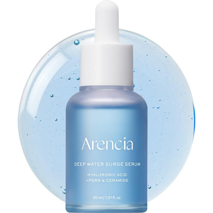 Arencia Deep Hydration Serum – Cica PDRN, Hyaluronsäure, Ceramid & Panthenol – Anti-Aging Feuchtigkeitsserum für pralle Glasskin – Koreanische Hautpflege 30 ml