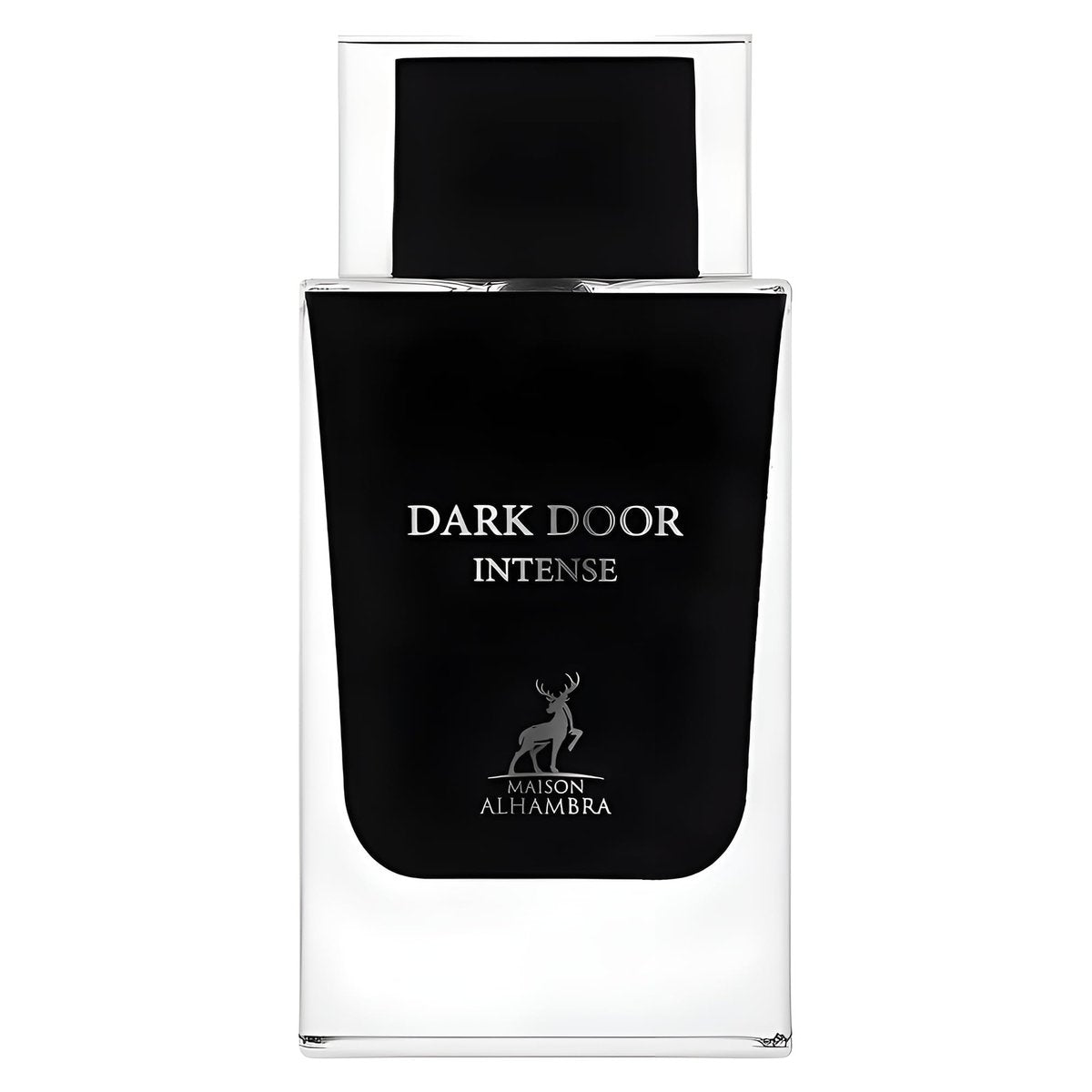 Maison Alhambra Dark Door Intense – Aromatisch, holzig, blumig, moschusartig – Eau de Parfum Spray für Herren, langanhaltend, 100 ml