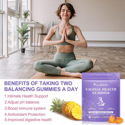 Vaginale Probiotika für Frauen, Vital Source Feminin Gummis, pH-Gleichgewicht für Frauen, Premium Feminin Balance Gummis, Förderung der Frauengesundheit - 60 Gummis