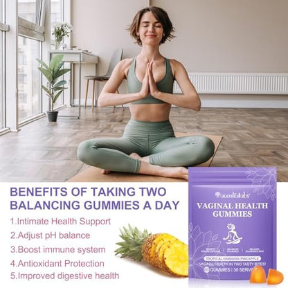 Vaginale Probiotika für Frauen, Vital Source Feminin Gummis, pH-Gleichgewicht für Frauen, Premium Feminin Balance Gummis, Förderung der Frauengesundheit - 60 Gummis