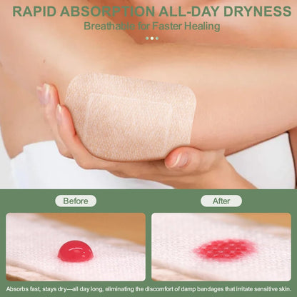 Hysimedy Silikonpflaster für empfindliche Haut 7,6x10,2 cm 15 Stück – flexible, latexfreie, hypoallergene, atmungsaktive große Wundpflaster – schmerzfreies Entfernen für Senioren und Kinder