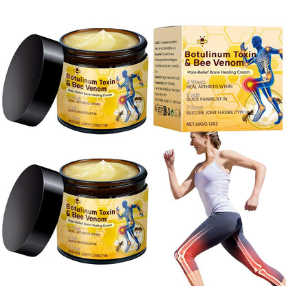 Rubeonly 2x Bienengift Gelenkcreme - Fortschrittliche Gelenk- und Knochenpflege für Rücken, Nacken, Hände und Knie