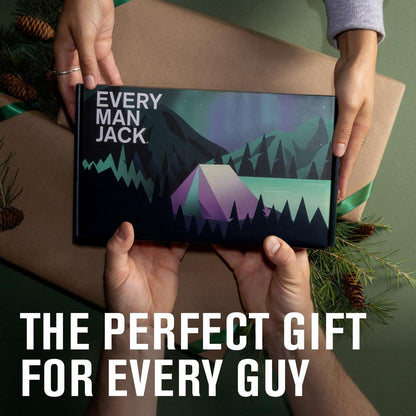 Every Man Jack Herren Duschgel Geschenkset – 3 belebende Winterdüfte – Tiefenreinigung, Feuchtigkeitspflege mit natürlich gewonnenen Inhaltsstoffen – 13,5 oz (3er-Pack)