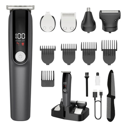 RUIBO Barttrimmer für Männer, 5-in-1 Haarschneider, Elektrorasierer für Nase, Körper, Gesicht und Schnurrbart, Kabelloser Trimmer für Herren, Ideales Geschenk