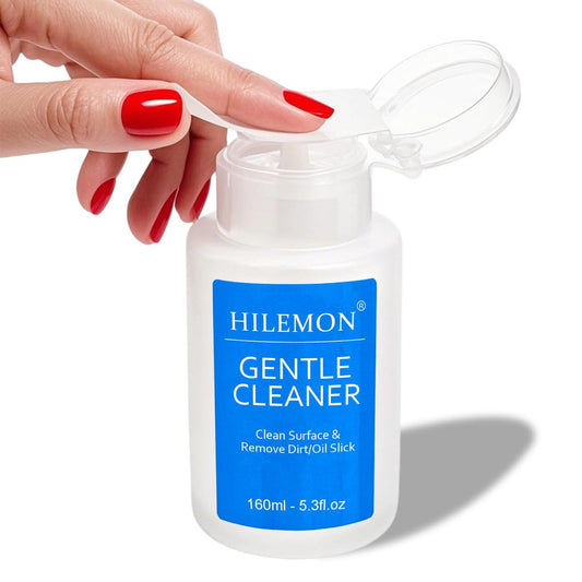 HiLemon Push-On Nagelreiniger, Sanfter Nageloberflächenreiniger, 160 ml