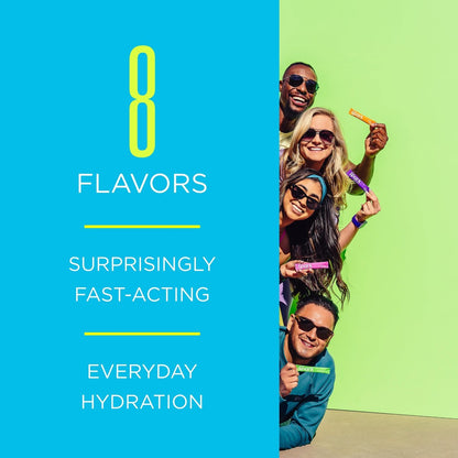 AdvoCare Rehydrate Elektrolyt-Drink-Mix – mit Magnesium, Natrium, Kalium & Calcium – Antioxidantien & Aminosäuren – Hydration & Regeneration – Granatapfel-Mandarine, 15 Sticks (6,3 oz)