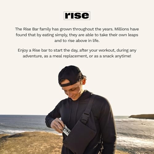 Rise Grass-Fed Whey Protein Pulver - Schokolade Mandel | 25g Protein ohne künstliche Aromen, Farbstoffe oder Konservierungsstoffe - Zuckerfrei, glutenfrei, sojafrei (Einzelportion, 1 Packung)