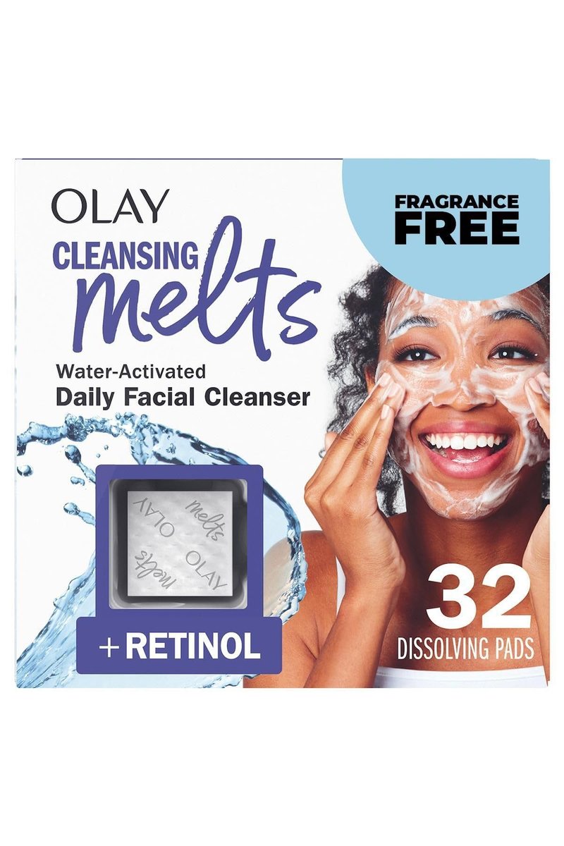 Olay Retinol Gesichtswaschpads – 32 Tücher für eine sanfte Reinigung und Anti-Aging-Pflege