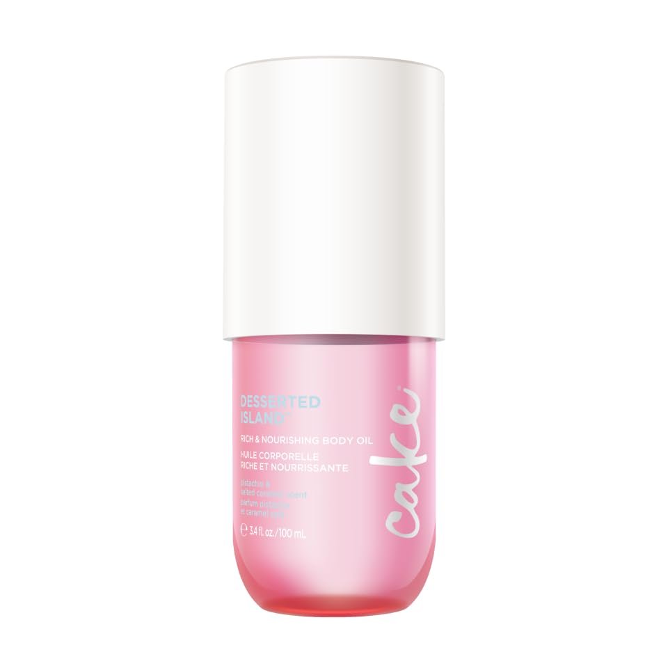 Cake Beauty Desserted Island Körperöl – Reichhaltiges & nährendes Körperöl mit Arganöl für strahlende Haut – 100 ml