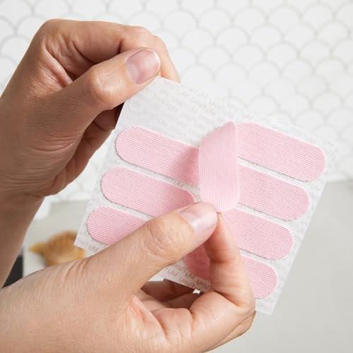 128 Stück vorgeschnittene Baumwoll-Gesichts-Lifting-Tapes – Anti-Falten-Patches für Stirn, Mund und Kieferpartie – Latexfrei