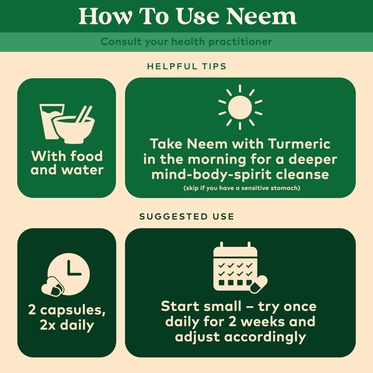 ORGANIC INDIA Neem Blatt Kapseln - Pflanzliches Nahrungsergänzungsmittel für Haut & Immunsystem, Vegan, Glutenfrei, USDA Bio - 90 Kapseln